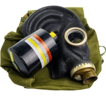 Противогаз фильтрующий БРИЗ &quot;-3301(ППФ)&quot; марки А3В3Е3АХР3 R D с лицевой частью ШМП-1 и с соединительной трубкой 500104018