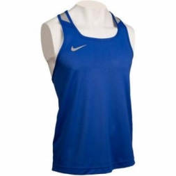 Майка боксерская NIKE BOXING TANK синяя