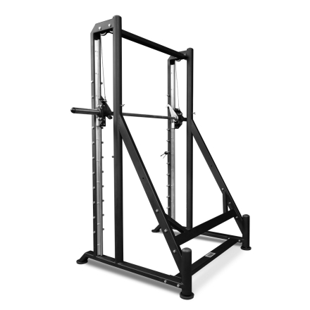 Машина Смита с противовесом комбинированная BRONZE GYM PARTNER Sm3, фото 4