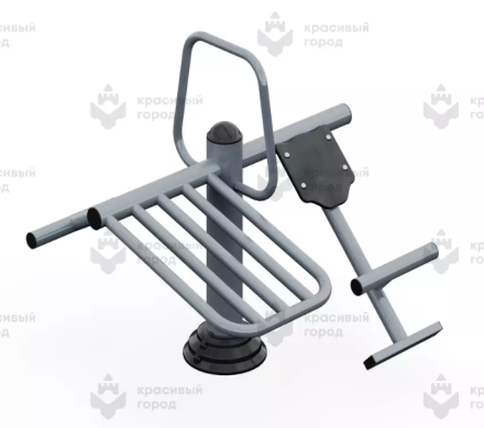 Уличный тренажер «Пресс + Гиперэкстензия», фото 1