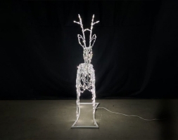 Световая фигура Олень рождественский большой d004, фото 5