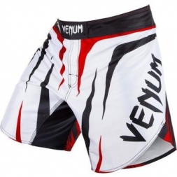 Шорты MMA Venum "Sharp" - White/Black/Red, фото 1