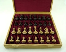 Шахматы Сенеж "Вудгейм" дуб