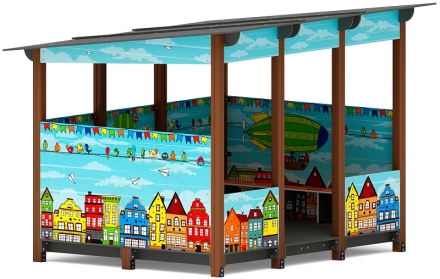 Теневой навес (Город) МФ 78.31.24-01, фото 1