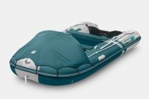 Gladiator C 420 AL ACTIVE Морской зеленый-белый моторная лодка ПВХ Алюминиевый пайол