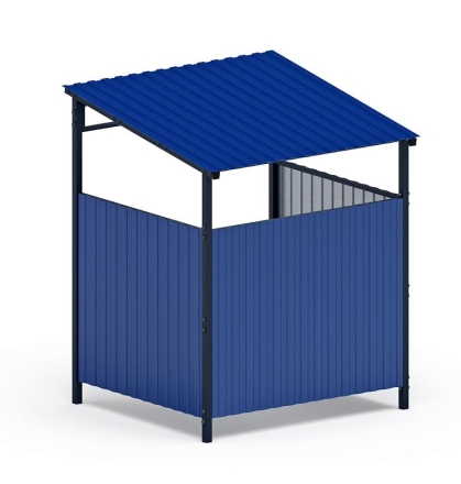 Навес контейнерной площадки для мусора (1 секция) МФ 55.02.03.1-03, фото 3