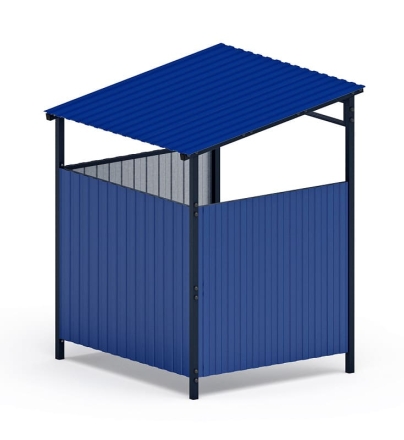 Навес контейнерной площадки для мусора (1 секция) МФ 55.02.03.1-03, фото 2