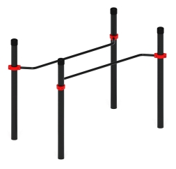 Воркаут ЛОВ 108 красный ВТ 102.01-01, фото 1