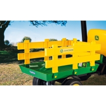 Детский электромобиль Peg Perego John Deere Ground Loader c прицепом