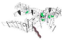 Спортивный комплекс ВСТ 7720 для спортивной площадки Спортивный комплекс ВСТ 7720 для спортивной площадки