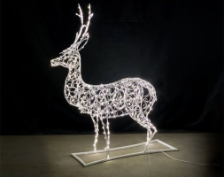 Световая фигура Олень рождественский малый d007, фото 1