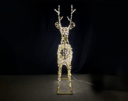 Световая фигура Олень рождественский малый d007, фото 3