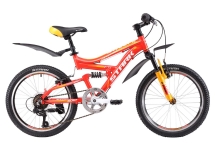 Велосипед Stark'17 Rocket 20.1 FS V красно-желтый