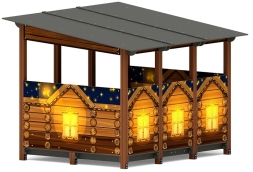 Теневой навес (Эко) МФ 78.31.24-02, фото 2 Теневой навес (Эко) МФ 78.31.24-02, фото 2