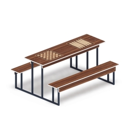 Нарды + Шахматы - Столик для взрослых - МФ 32.01.04-01, фото 1 Нарды + Шахматы - Столик для взрослых - МФ 32.01.04-01, фото 1