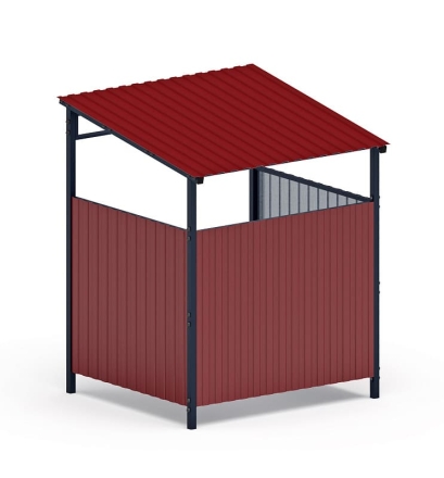 Навес контейнерной площадки для мусора (1 секция) МФ 55.02.03.1-04, фото 3