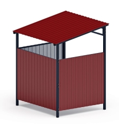 Навес контейнерной площадки для мусора (1 секция) МФ 55.02.03.1-04, фото 2