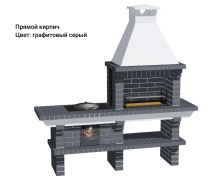 Печь Аристократ 714 Прямоугольный кирпич коричневый