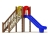 Детская горка ActiWood AW - H1500 для игровой площадки
