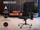 Офисное массажное кресло EGO BOSS EG1001 LKFV Антрацит (Арпатек)