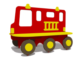 Скамейка детская МЧС ВСТ 5794 для игровой площадки, фото 2