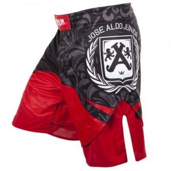 Шорты ММА Venum "Jose Aldo Junior Signature" UFC 156 Fightshorts - Black, фото 1