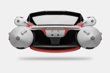 GLADIATOR E 420 X Expedition Красно-белый моторная лодка ПВХ