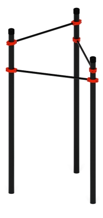 Воркаут 89 красный ВТ 11.04-01, фото 3