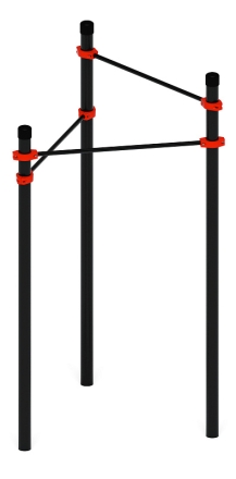 Воркаут 89 красный ВТ 11.04-01, фото 1