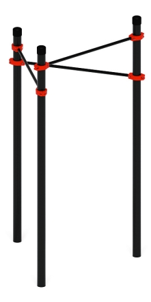 Воркаут 89 красный ВТ 11.04-01, фото 2