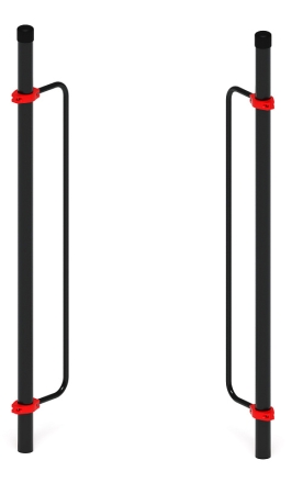 Воркаут ЛОВ 108 красный ВТ 102.02-01, фото 1