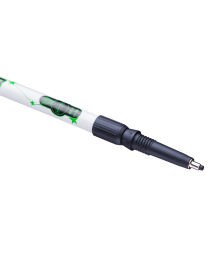 Палки для скандинавской ходьбы Starfall, 77-135 см, 2-секционные, чёрный/белый/ярко-зелёный, фото 3