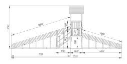 Зимняя горка Савушка Зима Wood 7/3, фото 6