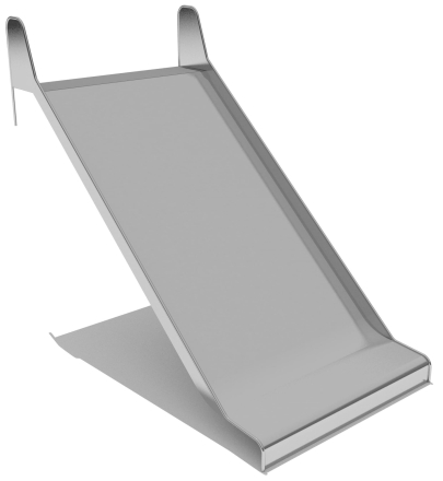 Горка из нержавеющей стали ГГН-1500.1750.005 для детской площадки, фото 1