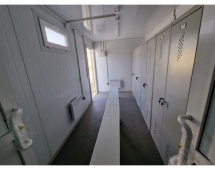 Раздевалка с туалетом и душем 0142 (Для подключения к воде и канализации) Раздевалка с туалетом и душем 0142 (Для подключения к воде и канализации)