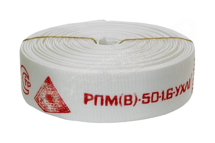 Рукав пожарный напорный Русарсенал &quot;Селект&quot; РПМ(В)-80-1,6-УХЛ1 без головок, (20±1м) 630007, фото 1