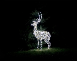 Световая фигура Олень под елку d018, фото 3