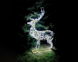 Световая фигура Олень под елку d018, фото 2