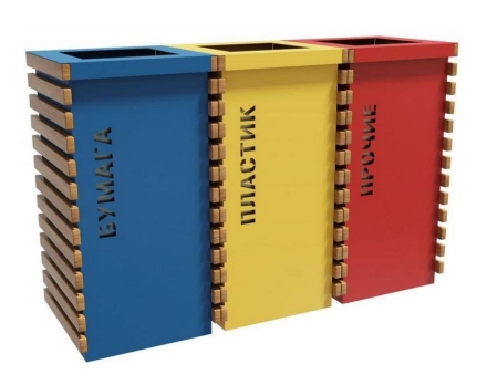 Урна для раздельного сбора мусора 19, фото 3