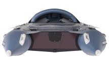 Gladiator D 370 AL PROFESSIONAL D Светло-темносерый моторная лодка ПВХ Алюминиевый пайол