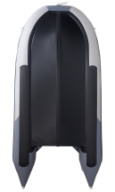 Gladiator D 370 AL PROFESSIONAL D Светло-темносерый моторная лодка ПВХ Алюминиевый пайол