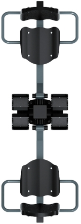 Жим ногами двойной (серый) СТ 032-13, фото 5