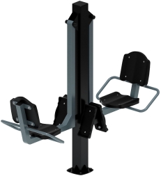 Жим ногами двойной (серый) СТ 032-13, фото 4