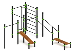 Воркаут ЛОВ 108 зеленый ВТ 102.18-02, фото 5 Воркаут ЛОВ 108 зеленый ВТ 102.18-02, фото 5