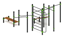 Воркаут ЛОВ 108 зеленый ВТ 102.18-02, фото 4 Воркаут ЛОВ 108 зеленый ВТ 102.18-02, фото 4