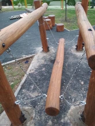 Подвесное бревно, фото 5