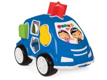 Машинка с геометрическими фигурами и Пепи Pilsan Shape Sorter Car (03-185)