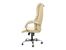 Офисное массажное кресло EGO BOSS EG1001 LKFV Крем (Арпатек)