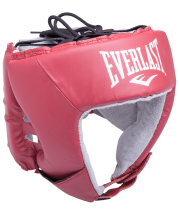 Шлем открытый USA Boxing 610400U, L, кожа, красный