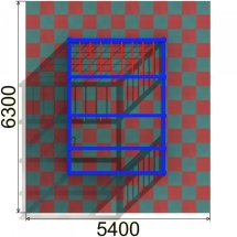 Уличный спортивный комплекс Атлетический куб 2 для детской площадки Уличный спортивный комплекс Атлетический куб 2 для детской площадки